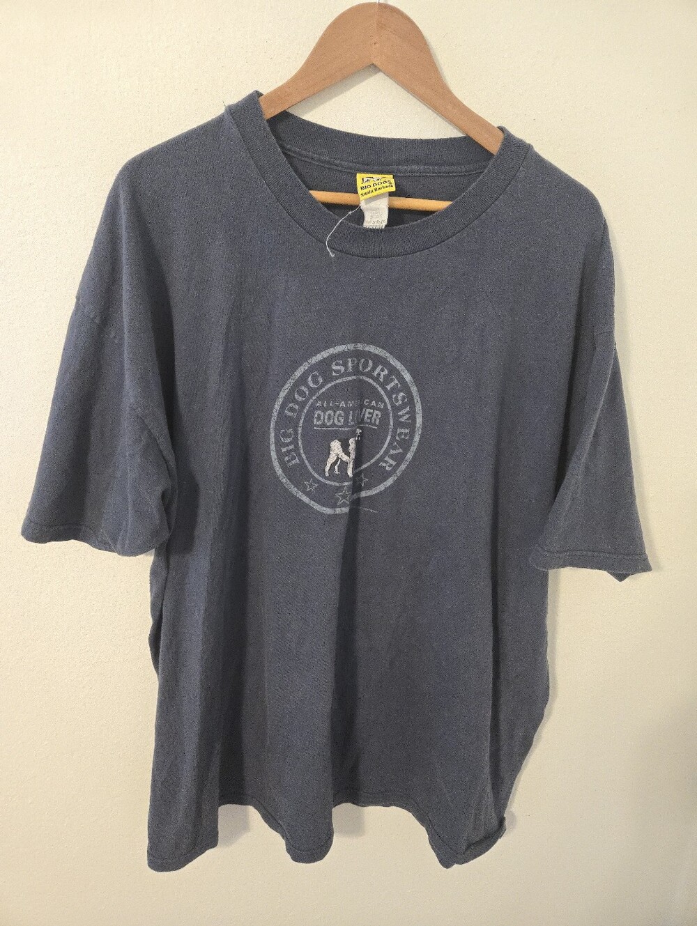 Vintage Big Dogs Sportswear T Shirt Mens XXL All American Dog Lovers